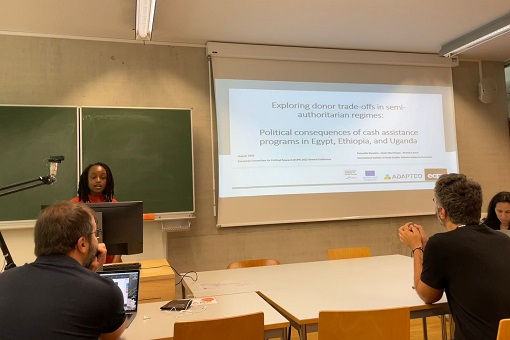 Presentations of ADAPTED members at ECPR General Conference 2022